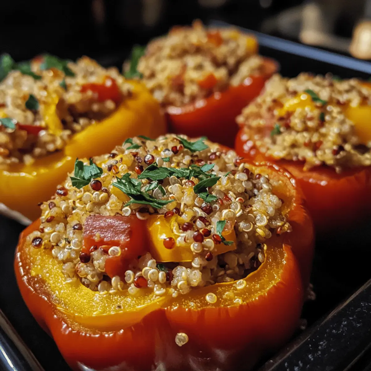 Quick & Easy Quinoa Stuffed Peppers: Your Perfect Lunch Solution